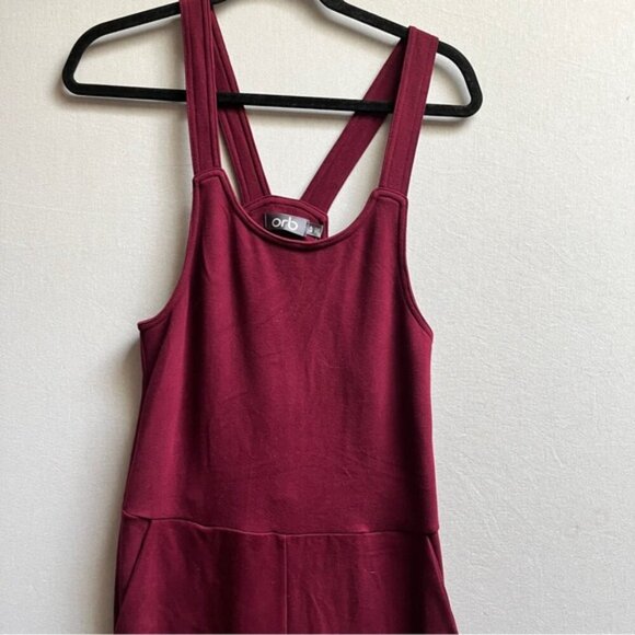NWT Orb Kay Brushed jersey jumpsuit overalls Sz S - Picture 6 of 16